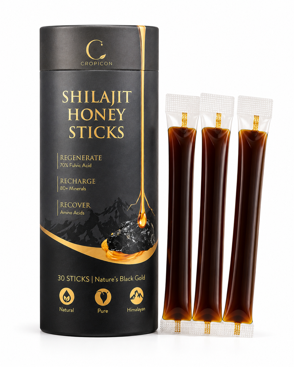 Cropicon Shilajit Honey Sticks