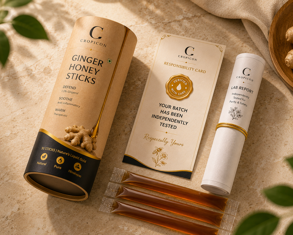 Cropicon Ginger Honey Sticks